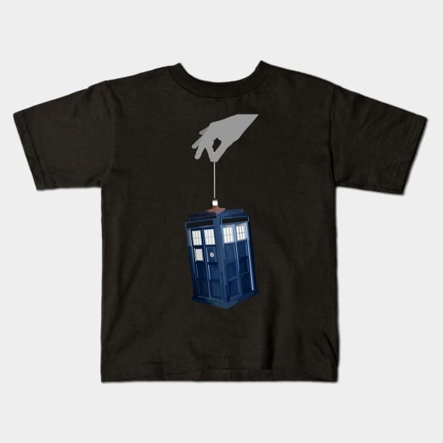 The Doctor on a Wire Kids T-Shirt by No_One